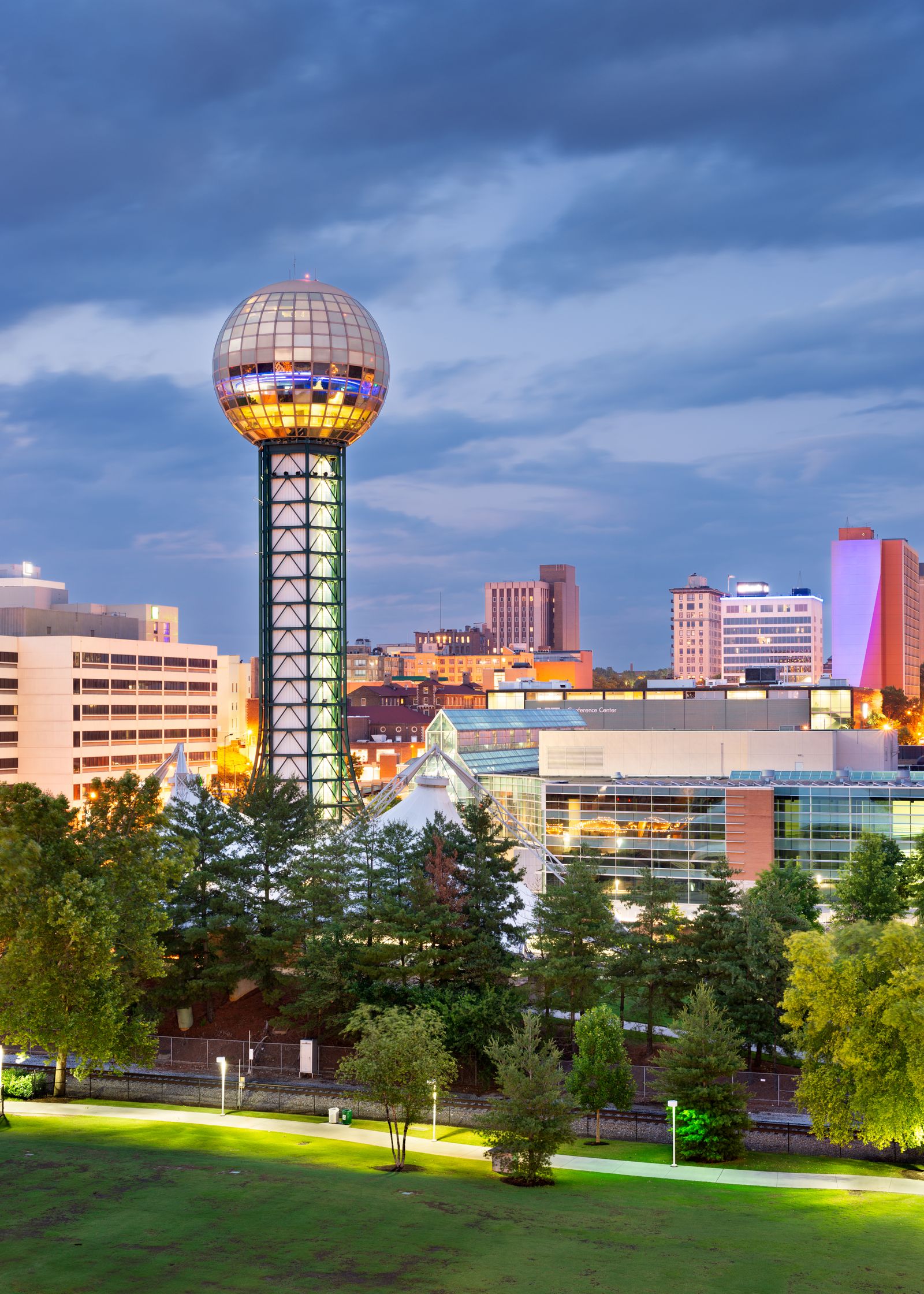 Venue scene in Knoxville, Tennessee